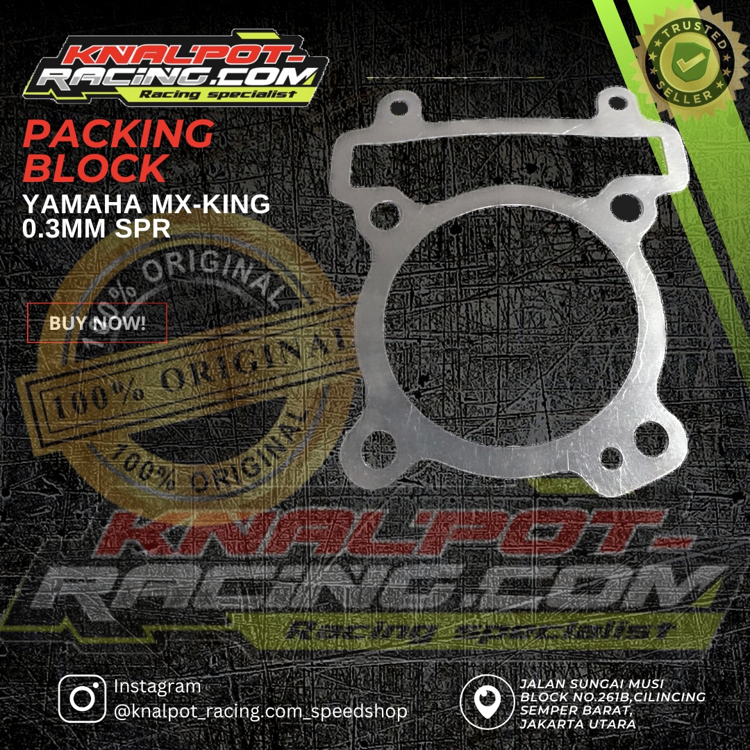 PAKING BLOK YAMAHA MXKING 0.3MM SPR 